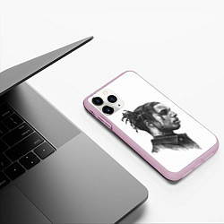 Чехол iPhone 11 Pro матовый ASAP ROCKY АСАП спина Z, цвет: 3D-розовый — фото 2