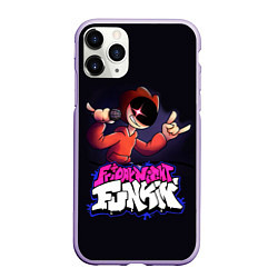 Чехол iPhone 11 Pro матовый Friday Night Funkin Пико, цвет: 3D-светло-сиреневый