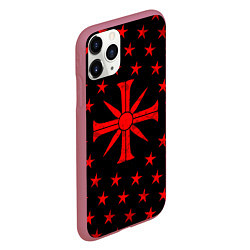 Чехол iPhone 11 Pro матовый FAR CRY 5 SINNER СЕКТА, цвет: 3D-малиновый — фото 2