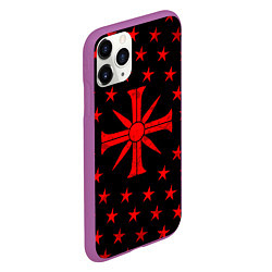 Чехол iPhone 11 Pro матовый FAR CRY 5 SINNER СЕКТА, цвет: 3D-фиолетовый — фото 2