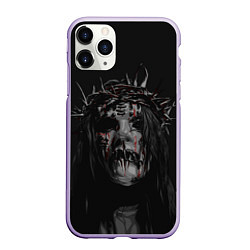 Чехол iPhone 11 Pro матовый Joey Jordison, цвет: 3D-светло-сиреневый