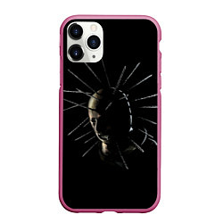 Чехол iPhone 11 Pro матовый Craig Jones, цвет: 3D-малиновый