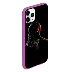 Чехол iPhone 11 Pro матовый Chris Fehn, цвет: 3D-фиолетовый — фото 2