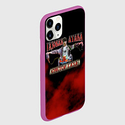 Чехол iPhone 11 Pro матовый Газовая Атака Сектор Газа, цвет: 3D-фиолетовый — фото 2