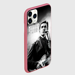 Чехол iPhone 11 Pro матовый Вячеслав Бутусов Наутилус Помпилиус, цвет: 3D-малиновый — фото 2