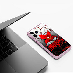 Чехол iPhone 11 Pro матовый Friday Night Funkin Tricky One, цвет: 3D-розовый — фото 2