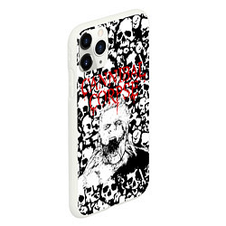 Чехол iPhone 11 Pro матовый Cannibal Corpse Труп Каннибала Z, цвет: 3D-белый — фото 2