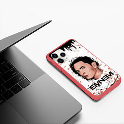 Чехол iPhone 11 Pro матовый EMINEM ЭМИНЕМ Z, цвет: 3D-красный — фото 2