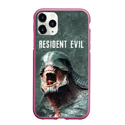 Чехол iPhone 11 Pro матовый RESIDENT EVIL 2 РЕЗИДЕНТ ЕВИЛ Z, цвет: 3D-малиновый