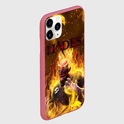 Чехол iPhone 11 Pro матовый Hades Гадес Z, цвет: 3D-малиновый — фото 2