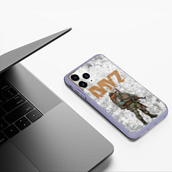 Чехол iPhone 11 Pro матовый DAYZ ДЕЙЗИ Z, цвет: 3D-светло-сиреневый — фото 2