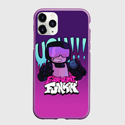 Чехол iPhone 11 Pro матовый Сержант Джон Капитан, цвет: 3D-фиолетовый