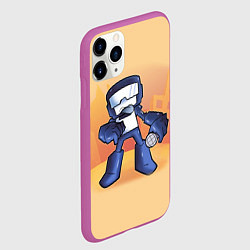 Чехол iPhone 11 Pro матовый Friday Night Funkin Танкист, цвет: 3D-фиолетовый — фото 2