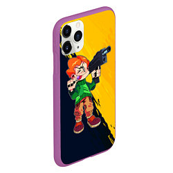 Чехол iPhone 11 Pro матовый FNF PICO ПИКО, цвет: 3D-фиолетовый — фото 2