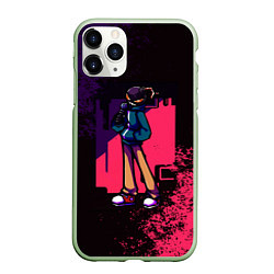 Чехол iPhone 11 Pro матовый WHITTY Friday Night Funkin, цвет: 3D-салатовый