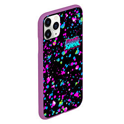 Чехол iPhone 11 Pro матовый FRIDAY NIGHT FUNKIN NEON, цвет: 3D-фиолетовый — фото 2