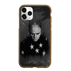 Чехол iPhone 11 Pro матовый Keith Charles Flint Кит Флинт Z, цвет: 3D-коричневый