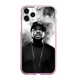 Чехол iPhone 11 Pro матовый Ice Cube Айс Куб Z, цвет: 3D-розовый