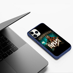 Чехол iPhone 11 Pro матовый КЛАССИЧЕСКАЯ АРИЯ, цвет: 3D-тёмно-синий — фото 2