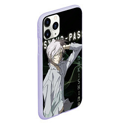 Чехол iPhone 11 Pro матовый Сёго Макисима Psycho-Pass, цвет: 3D-светло-сиреневый — фото 2