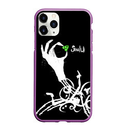 Чехол iPhone 11 Pro матовый Snatch: Emerald, цвет: 3D-фиолетовый