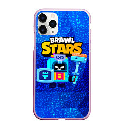 Чехол iPhone 11 Pro матовый Ash Brawl Stars Эш, цвет: 3D-розовый