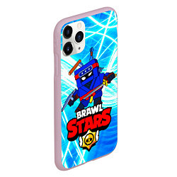 Чехол iPhone 11 Pro матовый Ninja Ash Ниндзя Эш, Brawl Stars, цвет: 3D-розовый — фото 2