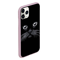 Чехол iPhone 11 Pro матовый Кот Журбей, цвет: 3D-розовый — фото 2