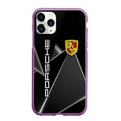 Чехол iPhone 11 Pro матовый Порше Porsche