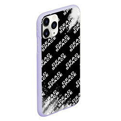 Чехол iPhone 11 Pro матовый Dead Space - Exposion Pattern, цвет: 3D-светло-сиреневый — фото 2