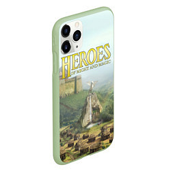 Чехол iPhone 11 Pro матовый Оплот Heroes of Might and Magic 3 Z, цвет: 3D-салатовый — фото 2