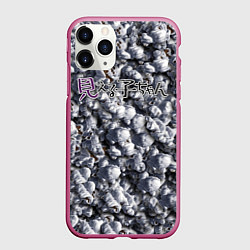 Чехол iPhone 11 Pro матовый Mieruko Chan Logo, цвет: 3D-малиновый