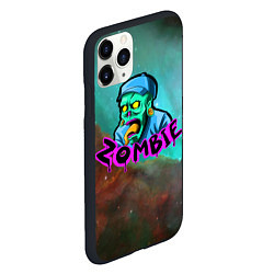 Чехол iPhone 11 Pro матовый ZOMBIE, цвет: 3D-черный — фото 2