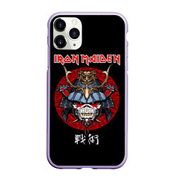 Чехол iPhone 11 Pro матовый Iron Maiden, Senjutsu, цвет: 3D-светло-сиреневый