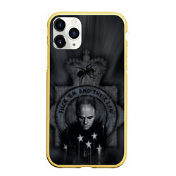 Чехол iPhone 11 Pro матовый FLINT THE PRODIGY ПРОДИДЖИ Z, цвет: 3D-желтый