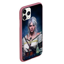 Чехол iPhone 11 Pro матовый Ciri, цвет: 3D-малиновый — фото 2