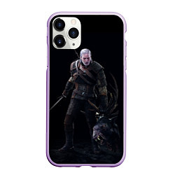 Чехол iPhone 11 Pro матовый The Witcher