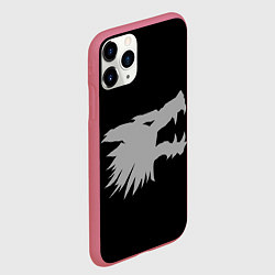 Чехол iPhone 11 Pro матовый Гангрел, цвет: 3D-малиновый — фото 2