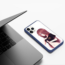 Чехол iPhone 11 Pro матовый I,m yours, цвет: 3D-тёмно-синий — фото 2