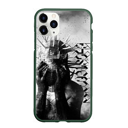 Чехол iPhone 11 Pro матовый Ghostemane, цвет: 3D-темно-зеленый