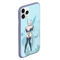 Чехол iPhone 11 Pro матовый Fairy Reona, цвет: 3D-серый — фото 2