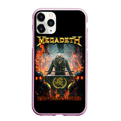 Чехол iPhone 11 Pro матовый Megadeth