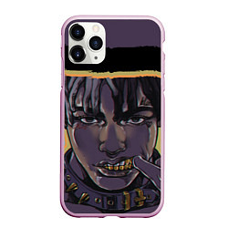 Чехол iPhone 11 Pro матовый NUMB XXXTENTACION Z, цвет: 3D-розовый