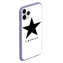 Чехол iPhone 11 Pro матовый Blackstar - David Bowie, цвет: 3D-серый — фото 2