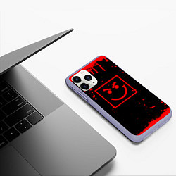 Чехол iPhone 11 Pro матовый BON JOVI РОК ROCK HAVE A NICE DAY, цвет: 3D-светло-сиреневый — фото 2