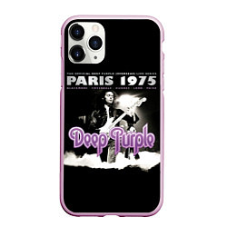 Чехол iPhone 11 Pro матовый Deep Purple - Paris 1975