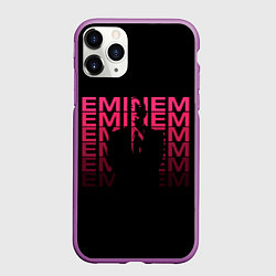 Чехол iPhone 11 Pro матовый Маршалл Мэтерс третий, цвет: 3D-фиолетовый