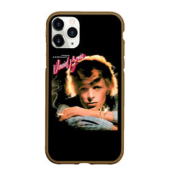 Чехол iPhone 11 Pro матовый Young Americans - David Bowie, цвет: 3D-коричневый