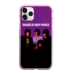 Чехол iPhone 11 Pro матовый Shades of Deep Purple, цвет: 3D-розовый