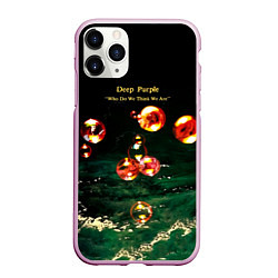 Чехол iPhone 11 Pro матовый Who Do We Think We Are - Deep Purple, цвет: 3D-розовый